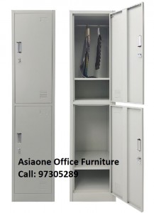 2 Door Metal Steel Lockers