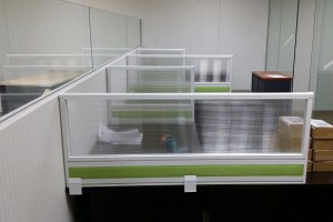 Polycarbonate Desking Partition