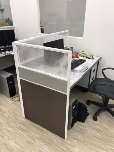 Full Height Partition - Poly Carbonate