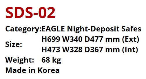 Night Deposit Safes - Dimension