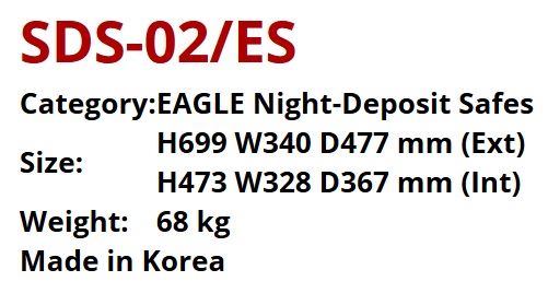 Night Deposit Safes - Dimension