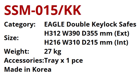 Double Keylock Safes - Features